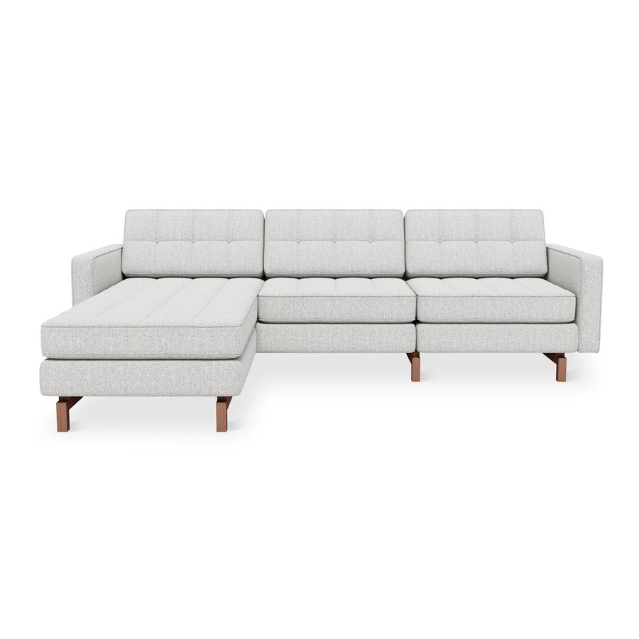 Bi-sectionnel Jane 2 et base noyer par Gus* Modern