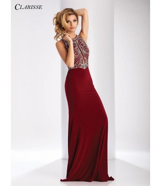 3075 Robe droite avec pierres