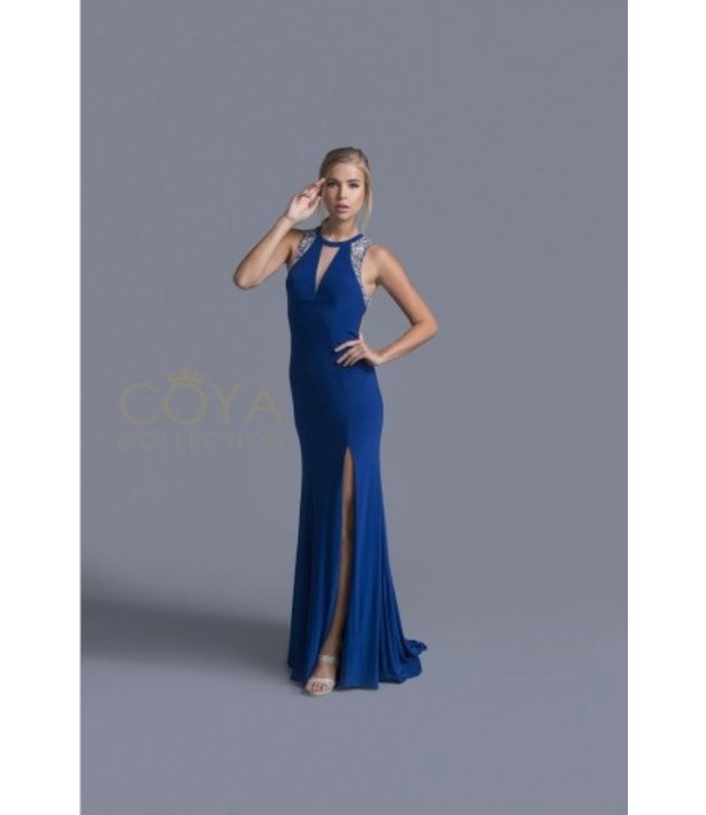 CL2008 Robe ajustée avec fente
