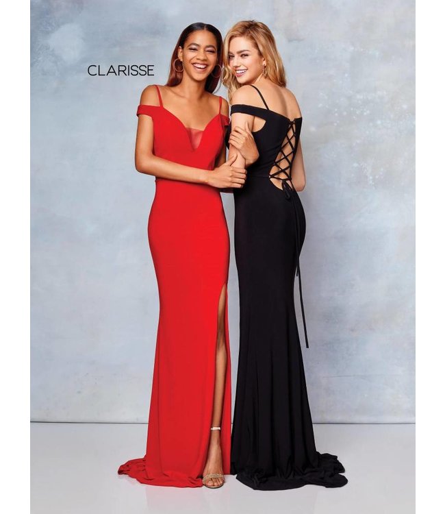 3772 Robe ajustée dos lacé