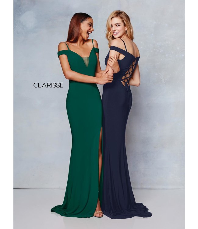 3772 Robe ajustée dos lacé