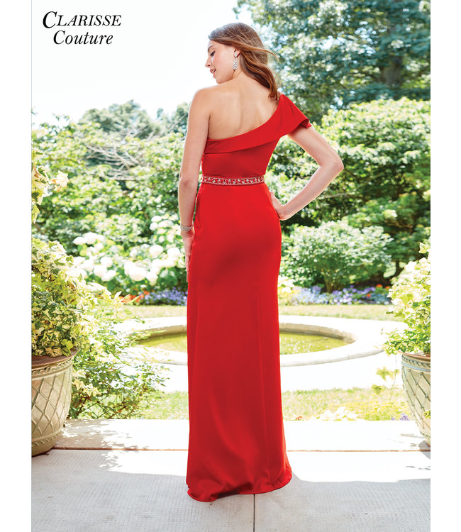 4929 Robe ajustée à une bretelle