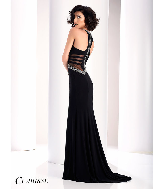 4803 robe ajustée avec insertions