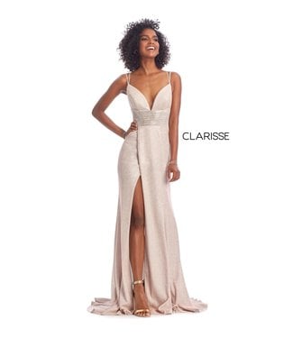 8009 Robe droite et décolleté