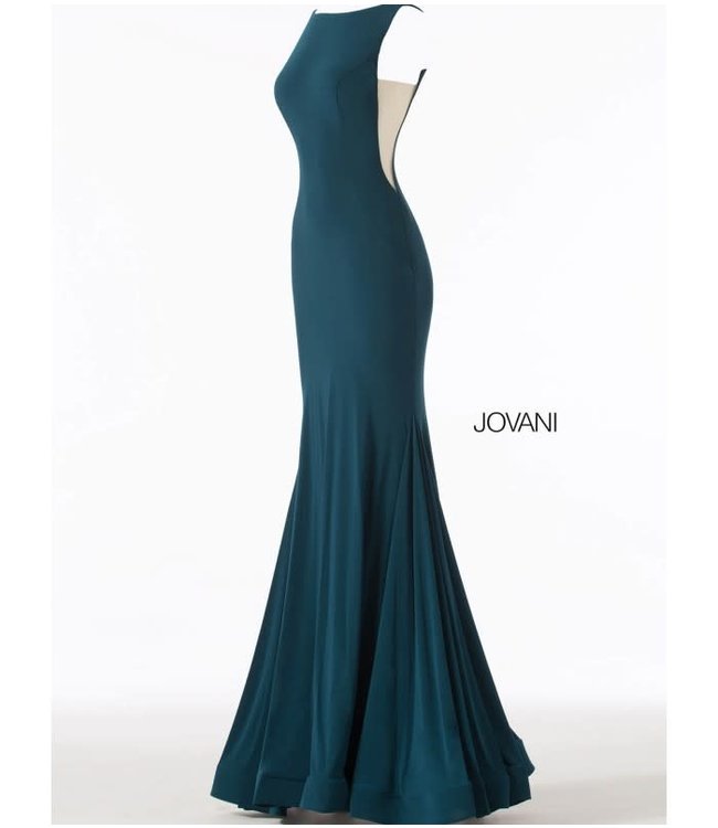 47100 Robe ajustée à col haut