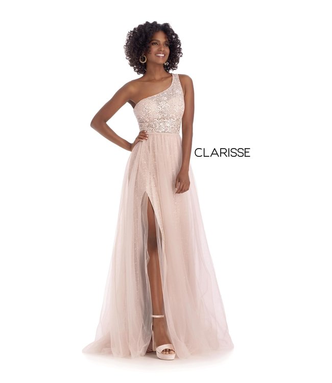 5118 Robe fluide une bretelle