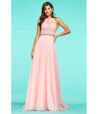 53626 Robe en dentelle à coupe en A