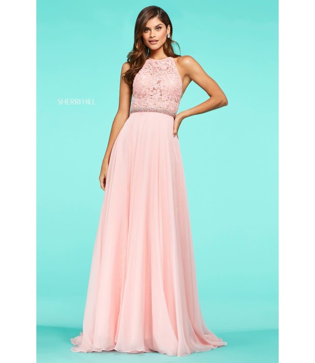53626 Robe en dentelle à coupe en A