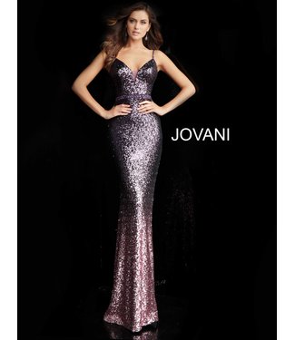 65847 Robe ajustée ombrée