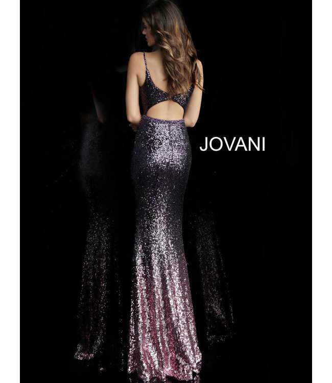 65847 Robe ajustée ombrée