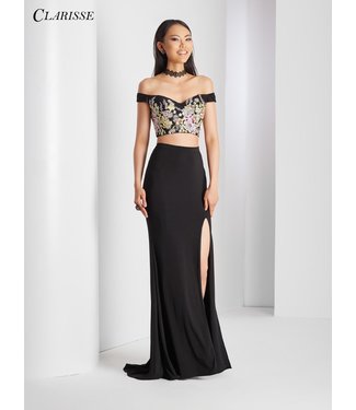3556 Robe 2 pieces ajustée