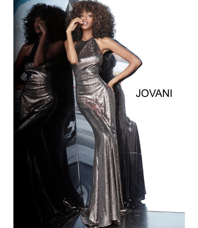 2812 Robe ajustée scintillante