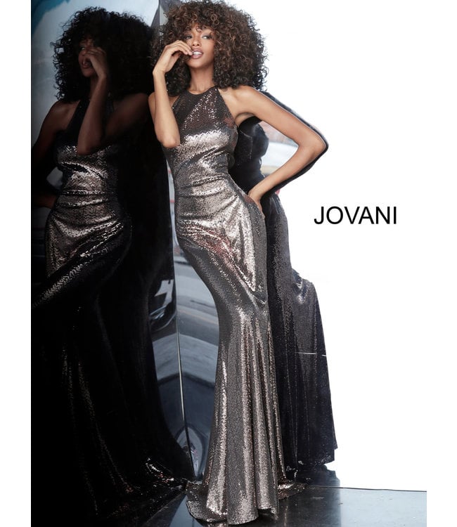 * EX * 2812 Robe ajustée scintillante