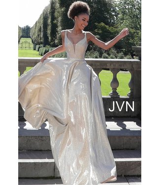 67050 Robe coupe en A scintillante