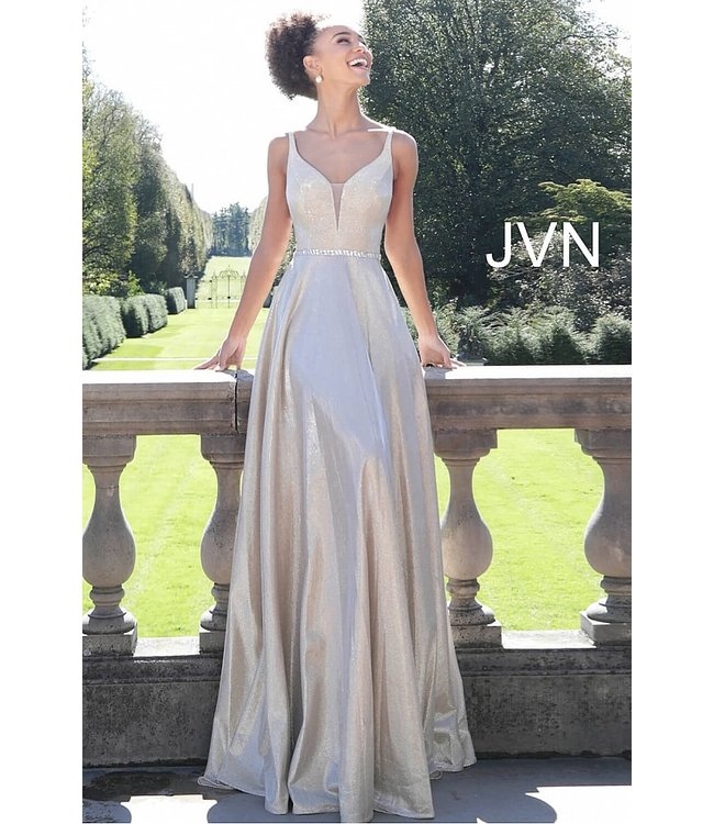 67050 Robe coupe en A scintillante