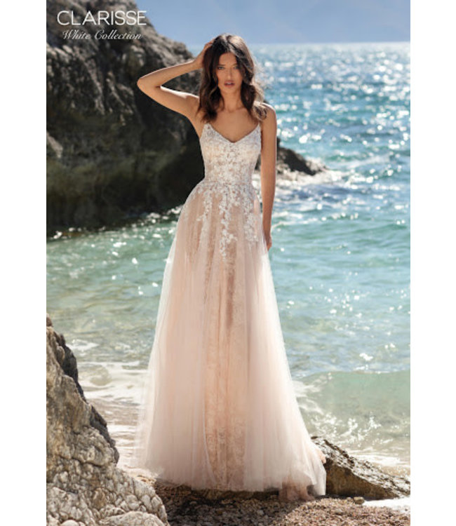 600203 Robe de dentelle légère coupe A
