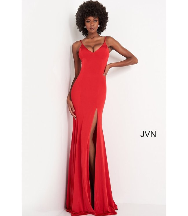 02071 Robe ajustée à dos lacé