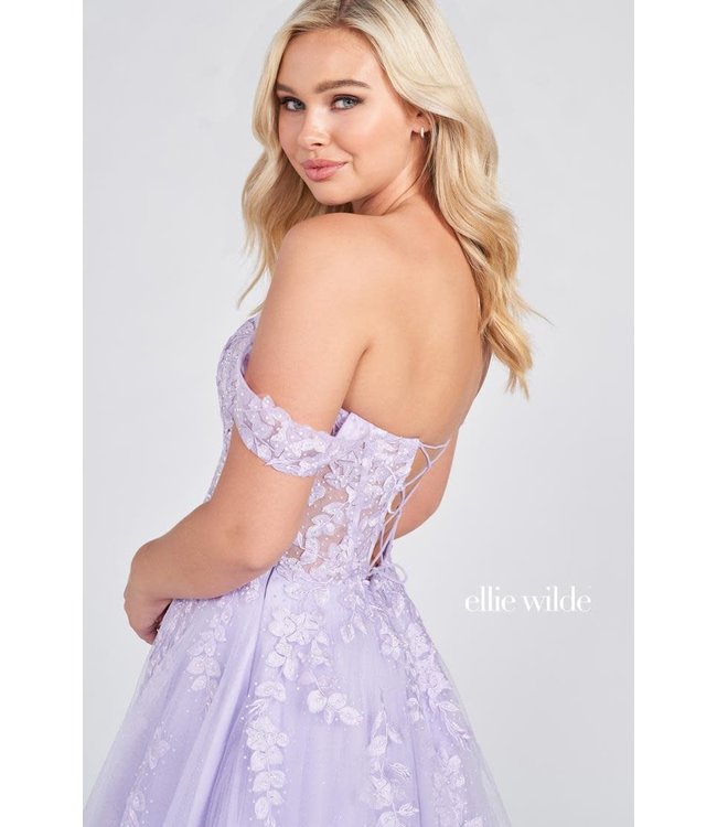 122009 Lilac Robe corset en A