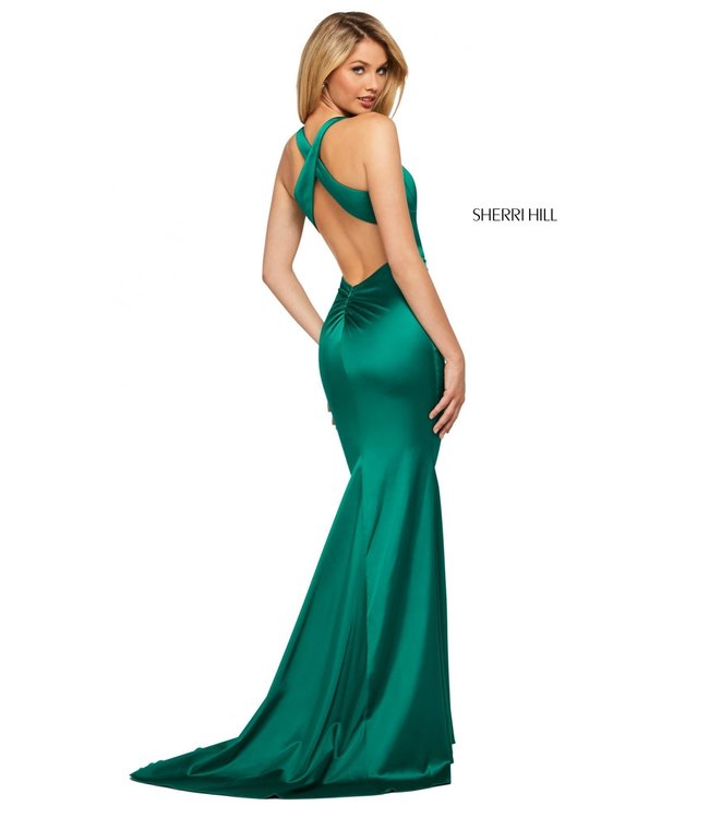 53392 Emeraude Ajustée dos ouvert