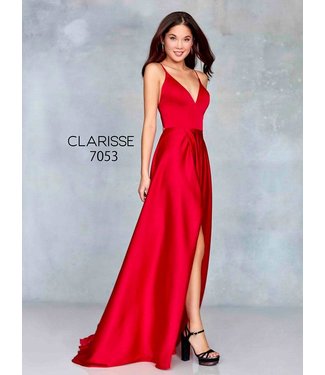 Clarisse 7053 (810282) Rouge en satin