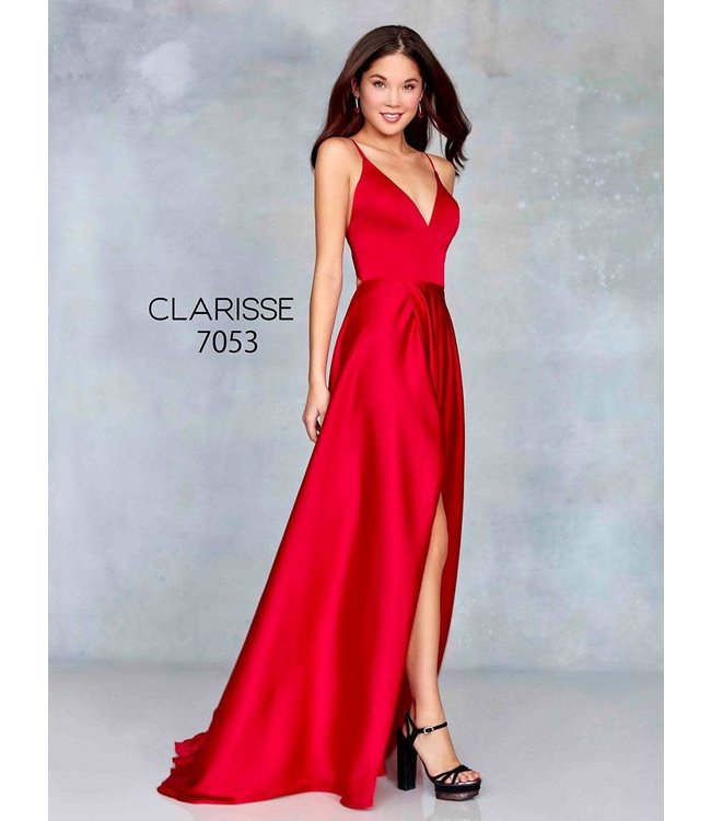 7053 (810282) Rouge en satin