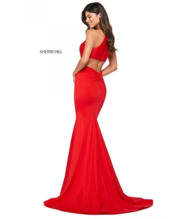 53663 Robe  Ajustée Rouge