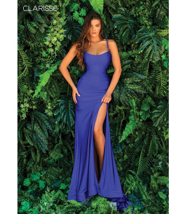 810180 Electric Blue Ajustée Ouverte À La Jambe