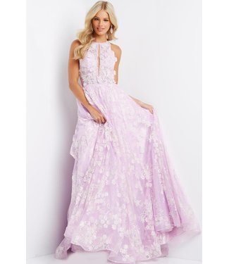 08567 Robe floral Rose