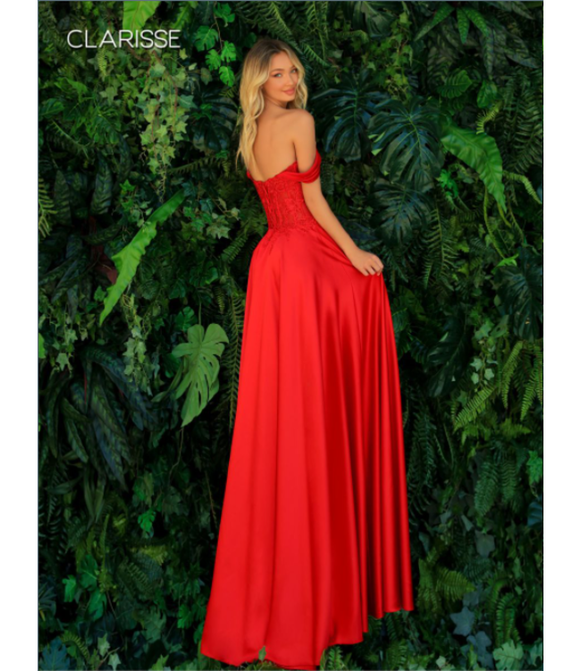 810275 Vamp Red Jupe en satin