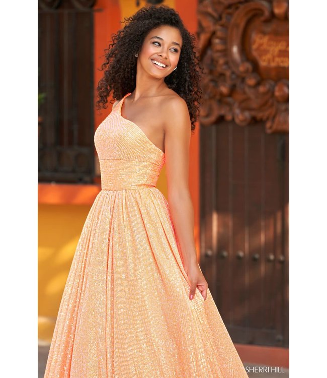 54847 Robe Coupe En A Et Paillettes Light Blue