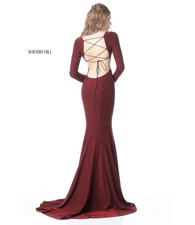 51529 Robe À Manches Longues Gunmetal