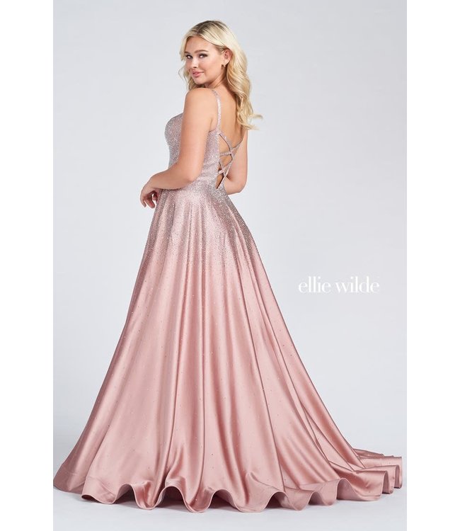 122015 Dusty Rose / Silver bustier en coeur