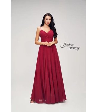 J17040 Robe Fluide Bourgongne