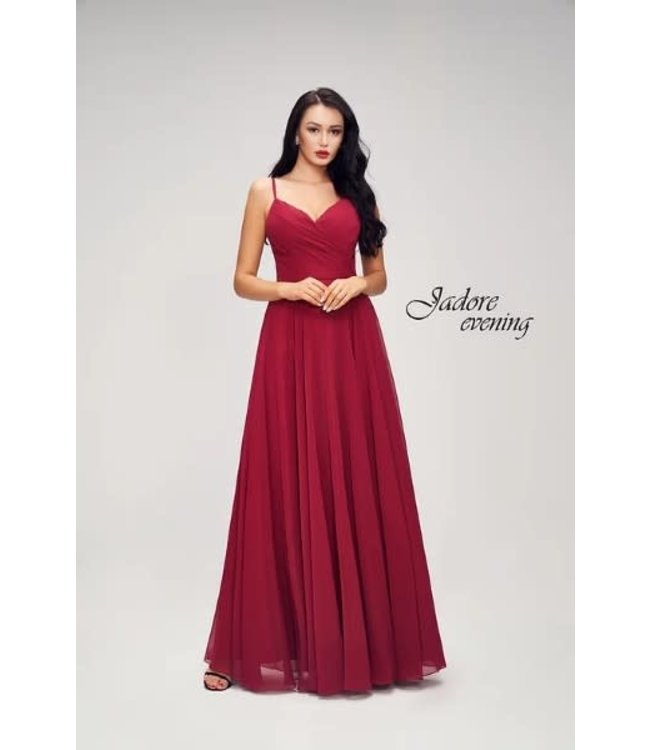 J17040 Robe Fluide Bourgongne