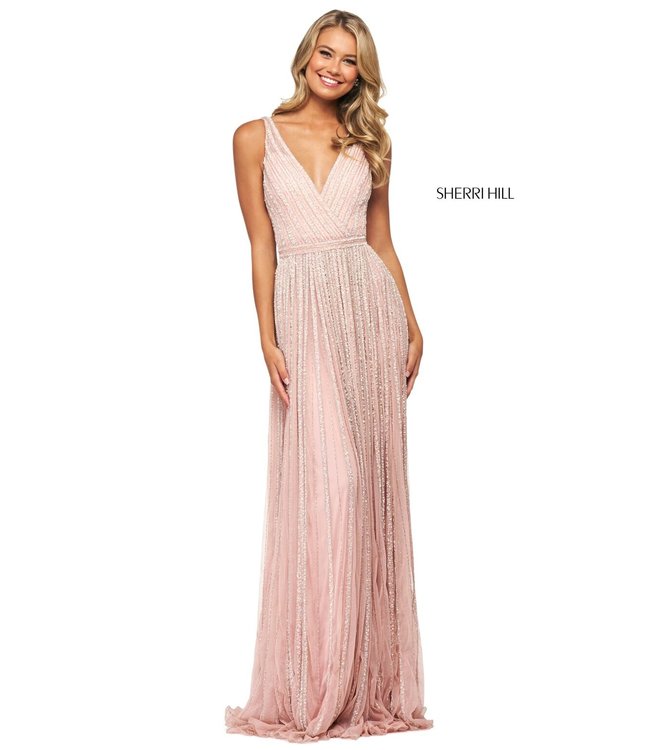 53867 Robe fluide décolletée