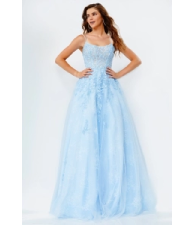 06644 Robe À Dos Lacé Lilas