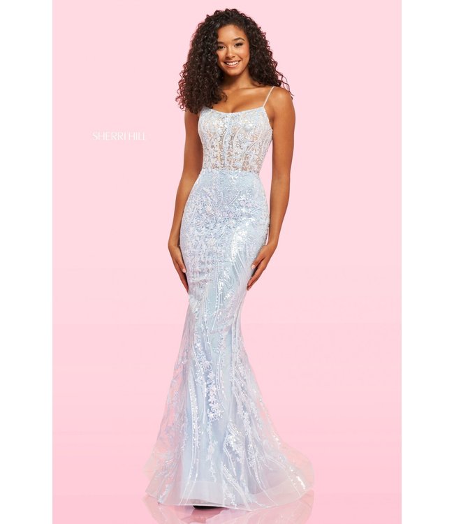 54275 Robe À Corset Et Dentelle Rouge