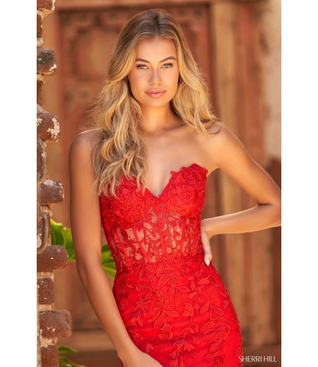 54227 Robe Corset En Dentelle Marine