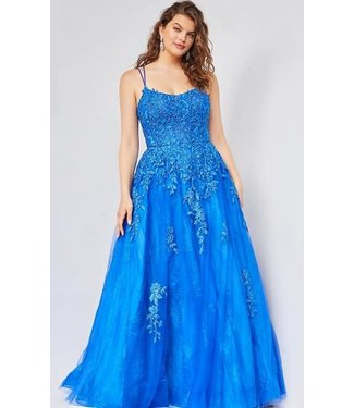 06644 Robe À Dos Lacé Menthe