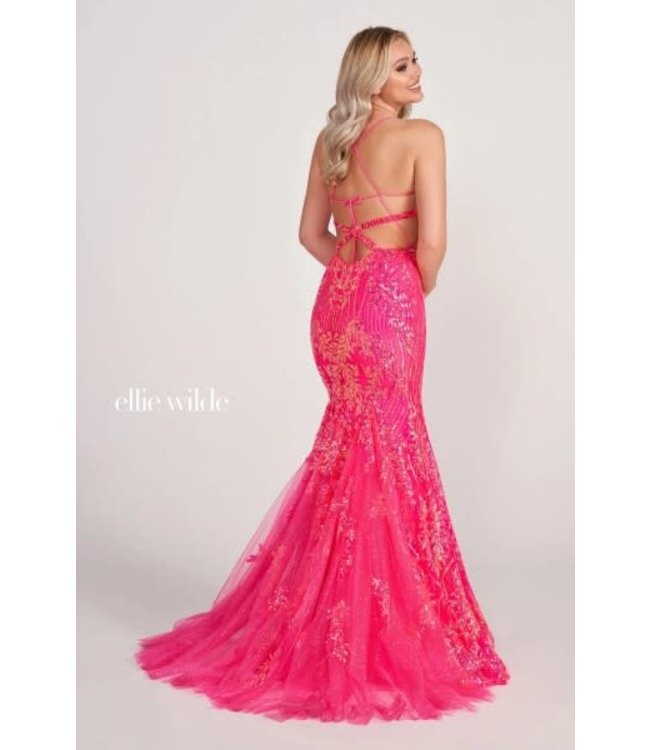 34023 Robe Sirène Pêche Et Champagne