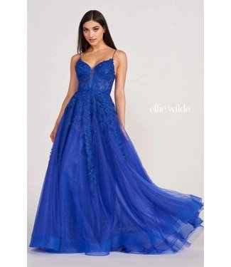 34036 Robe En Tulle Royal