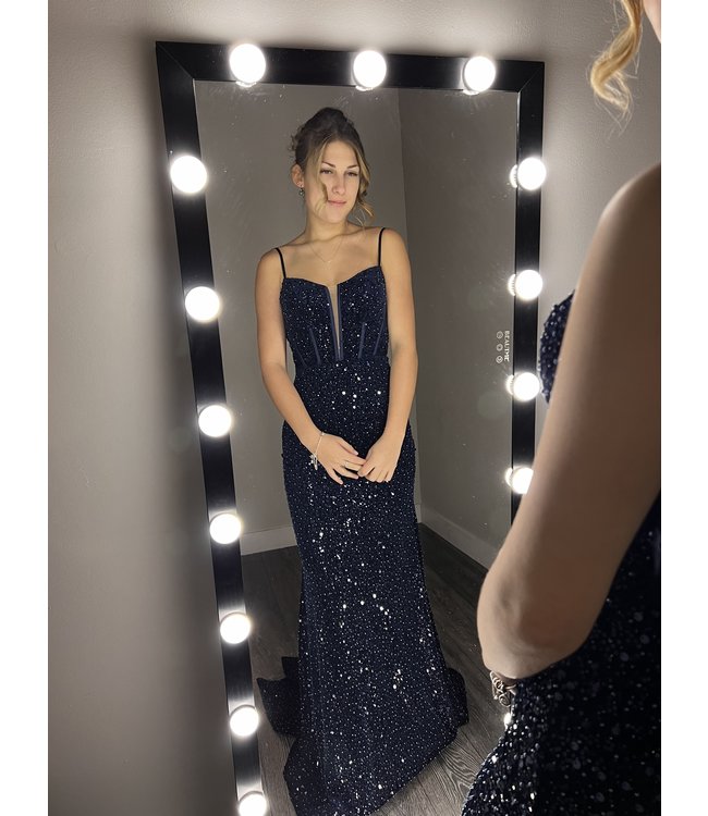 55344 Robe Marine Scintillante