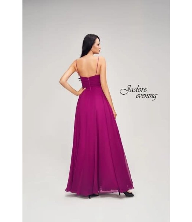 j17041 Robe Fluide Mulberry