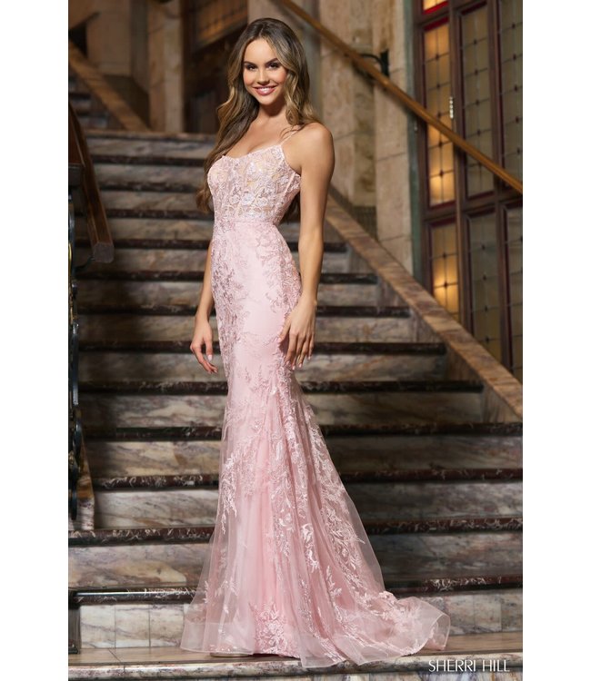 55200 Robe Corset En Dentelle Rouge