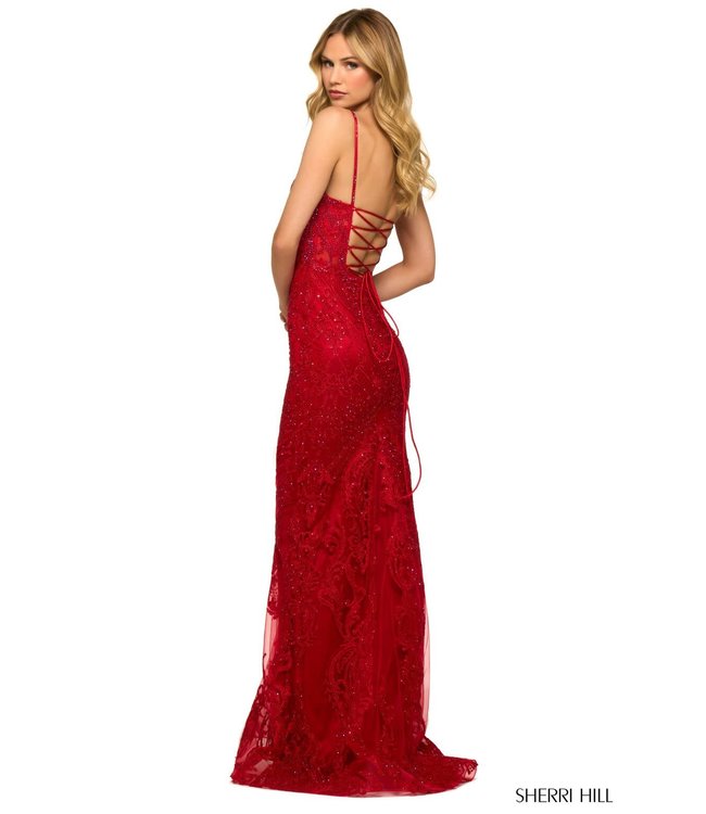 55395 Robe Sirène Rouge Mirage