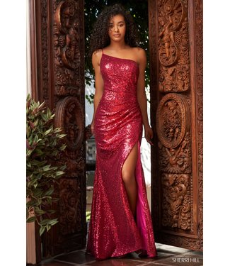 54869 Robe Une Bretelle Brilante Periwinkle