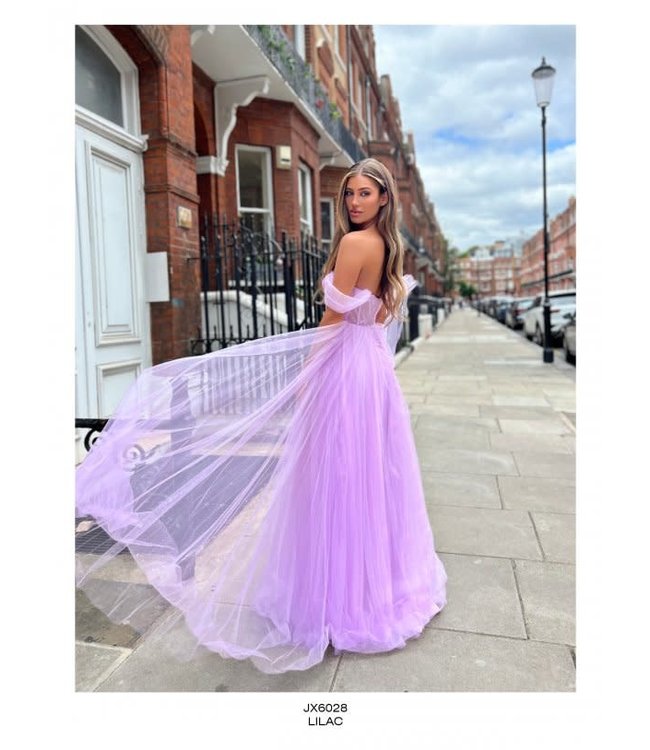 JX6028 Robe Corset Lilac