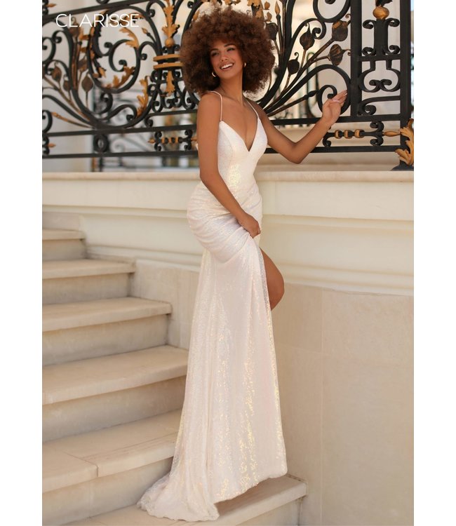 810237 Robe Ajustée  Ivory