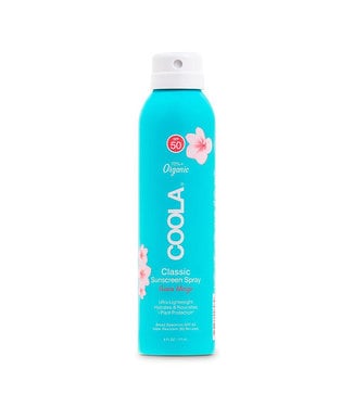 Coola Classique Corps FPS 50 Goyave Mangue Vaporisateur 6oz/177ml