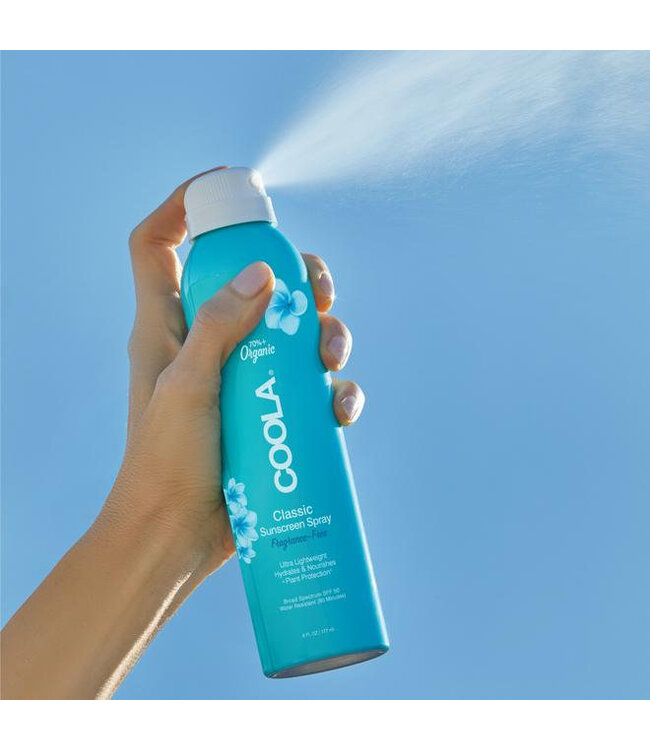 Coola Classique Corps FPS 50 Sans Parfum Vaporisateur 6oz/177ml